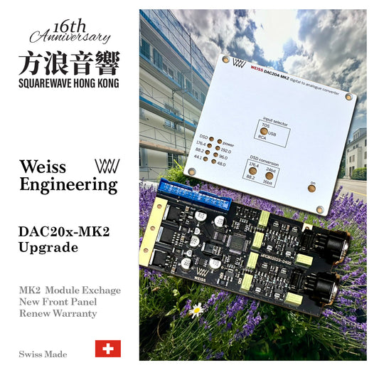 Weiss DAC20x -> MK2 Upgrade